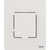 Кнопка смыва TECEsolid Urinal 9242433, белый матовый фото 