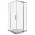 Душевое ограждение Bas Cofe CR-90-C-CH 90x90 см, хром/прозрачное -  Душевое ограждение Bas Cofe CR-90-C-CH 90x90 см, хром/прозрачное фото
