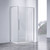 Душевое ограждение Vincea Slim-N 140х90 см VSR-4SN9014CL, хром/прозрачное фото 