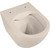 Унитаз подвесной безободковый Abber Bequem AC1101MBE с крышкой микролифт, бежевый матовый, Цвет производителя: бежевый фото 8