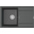 Кухонная мойка Point Лаура 78 PN3005GR, графит, Цвет производителя: графит фото 