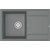 Кухонная мойка Point Лаура 78 PN3005AL, серый, Цвет производителя: серый фото 