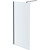Душевая перегородка Aquatek Walk in AQ WIW 10020BL 100 см (стекло 8 мм) чёрный/прозрачное -  Душевая перегородка Aquatek Walk in AQ WIW 10020BL 100 см (стекло 8 мм) чёрный/прозрачное фото