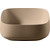 Раковина-чаша ArtCeram Cognac 46 см COL007 40 00, tortora фото 