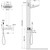 Душевая система для душа с термостатом Timo Saona SX-2329/03SM, черный матовый фото 2