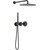 Душевая система для душа с термостатом Timo Saona SX-2359/03SM, черный матовый фото 