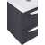 Тумба подвесная с раковиной Cezares ECO-1200-4C-SO-2-GR-P 120 см, Grafito фото 12