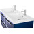 Тумба подвесная с раковиной Cezares ECO-1200-4C-SO-2-SPF-P 120 см, Sapfiro фото 2