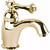 Смеситель для раковины Cezares MARGOT-LSM1-03/24-M, золото 24 карат фото 