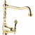 Смеситель для кухни Cezares MARGOT-LLM2-03/24-M, золото 24 карат, Цвет производителя: золото фото 