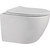 Унитаз подвесной безободковый Abber Bequem AC1100MW с крышкой микролифт, белый матовый фото 