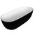 Ванна отдельностоящая Grossman Classic 170x80 см GR-2501MB, черный матовый фото 