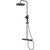 Душевая стойка с термостатом Vincea Inspire VSFS-3I12TMB, черный -  Душевая стойка с термостатом Vincea Inspire VSFS-3I12TMB, черный фото