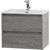 Тумба подвесная с раковиной BelBagno KRAFT 39-500/390-2C-SO-CG 50 см, Cemento Grigio фото 2
