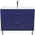 Тумба напольная с раковиной Iddis Oxford 100 см OXF10N1i95K, синий фото 2