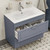 Тумба напольная с раковиной Iddis Oxford 60 см OXF60L0I95K, светло-серый - 4 Тумба напольная с раковиной Iddis Oxford 60 см OXF60L0I95K, светло-серый фото 4