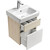 Тумба подвесная с раковиной Акватон Верди 50 см 1A1959K1VDAV0, белый/ясень фабрик фото 5