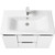 Тумба подвесная с раковиной Акватон Рене 80 см 1A2586K0NRC80, белый фото 3