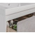 Тумба подвесная с раковиной Lemark Combi 125 см LM03C125T-Beton, белый глянец/бетон фото 4