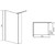 Душевая перегородка Loranto Walk-in 100 см CS-L801 100, хром/прозрачное - 3 Душевая перегородка Loranto Walk-in 100 см CS-L801 100, хром/прозрачное фото 3