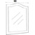 Зеркало Cezares Rubino 98 см RUBINO.SP.BLO, Bianco Laccato Opaco - 3 Зеркало Cezares Rubino 98 см RUBINO.SP.BLO, Bianco Laccato Opaco фото 3