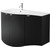 Тумба подвесная с раковиной Cezares Rialto 104 см 55171, Grafite фото 3