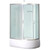 Душевая кабина Loranto CS-66120L F 120х80 см, хром/матовое фото 