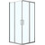 Душевое ограждение Azario Seattle 100x100 см AZ-131 S A, хром/прозрачное фото 
