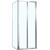 Душевое ограждение Azario Toronto AZ-NAA1432B 80х80 см, алюминий/прозрачное фото 