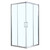 Душевое ограждение Azario Greenwood AZ-NNE1142 100х100 см, хром/прозрачное фото 