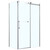 Душевое ограждение Azario Vancouver AZ-NKF1131R 120х100 см (стекло 8 мм) алюминий/прозрачное фото 