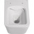 Унитаз подвесной безободковый Abber Rechteck AC1201MW с тонкой крышкой микролифт, белый матовый фото 8