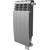 Радиатор Royal Thermo BiLiner 500 VR Silver Satin 320х570 мм (4 секции) фото 