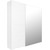 Зеркало-шкаф Loranto Santorini 70 см CS00086969 L, белый глянцевый фото 