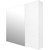 Зеркало-шкаф Loranto Santorini 80 см CS00086970 R, белый глянцевый фото 