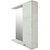 Зеркало-шкаф Loranto Florena 60 см CS00086984 R, светлый бетон фото 3