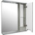 Зеркало-шкаф Loranto Florena 60 см CS00086984 R, светлый бетон фото 4