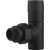 Вентиль для радиатора угловой Royal Thermo Piano 1/2" RTE 56.0013, чёрный фото 4