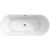 Ванна отдельностоящая BelBagno 170x75 см BB701-1700-750-K, Размер - мм: 1700х750 - 3 Ванна отдельностоящая BelBagno 170x75 см BB701-1700-750-K, Размер - мм: 1700х750 фото 3