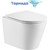 Унитаз подвесной безободковый Azario Teramo AZ-0053-UQ с крышкой микролифт (Система смыва торнадо) -  Унитаз подвесной безободковый Azario Teramo AZ-0053-UQ с крышкой микролифт (Система смыва торнадо) фото