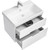 Тумба подвесная с раковиной Акватон Оливия 70 см 1A254301OL010, белый матовый - 4 Тумба подвесная с раковиной Акватон Оливия 70 см 1A254301OL010, белый матовый фото 4