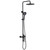 Душевая стойка Abber Emotion AF8816B, чёрный матовый, Цвет производителя: чёрный матовый -  Душевая стойка Abber Emotion AF8816B, чёрный матовый, Цвет производителя: чёрный матовый фото