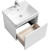 Тумба подвесная с раковиной Акватон Асти 55 см 1A263101AX2B0, белый глянцевый фото 6