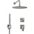 Душевая система для ванны WasserKraft Spree A1451.272.097.121.275.100.276, никель фото 3
