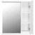 Зеркало-шкаф Loranto Mari 60 см R CS00086020 фото 4