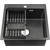 Кухонная мойка Fabia Profi 50503G 0.8 мм, графит фото 2
