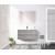 Тумба подвесная с раковиной BelBagno 100 см KRAFT-1000-2C-SO-CG (раковина BB1000ETL) Cemento Grigio фото 10