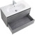 Тумба подвесная с раковиной BelBagno 90 см KRAFT-900-2C-SO-CG (раковина BB900ETL) Cemento Grigio - 4 Тумба подвесная с раковиной BelBagno 90 см KRAFT-900-2C-SO-CG (раковина BB900ETL) Cemento Grigio фото 4