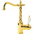 Смеситель для раковины высокий Boheme Imperiale Presente Swarovski 322, золото фото 