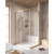 Душевое ограждение 90x120 см Cezares Relax-304-AH-2-120/90-C-BORO, золото/прозрачное -  Душевое ограждение 90x120 см Cezares Relax-304-AH-2-120/90-C-BORO, золото/прозрачное фото